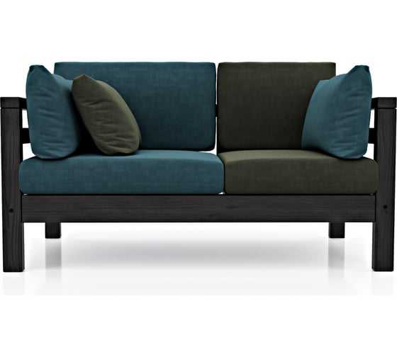 Изображение товара Диван Arsko Домино М венге/Atlanta Ocean/Atlanta Grass 80542992