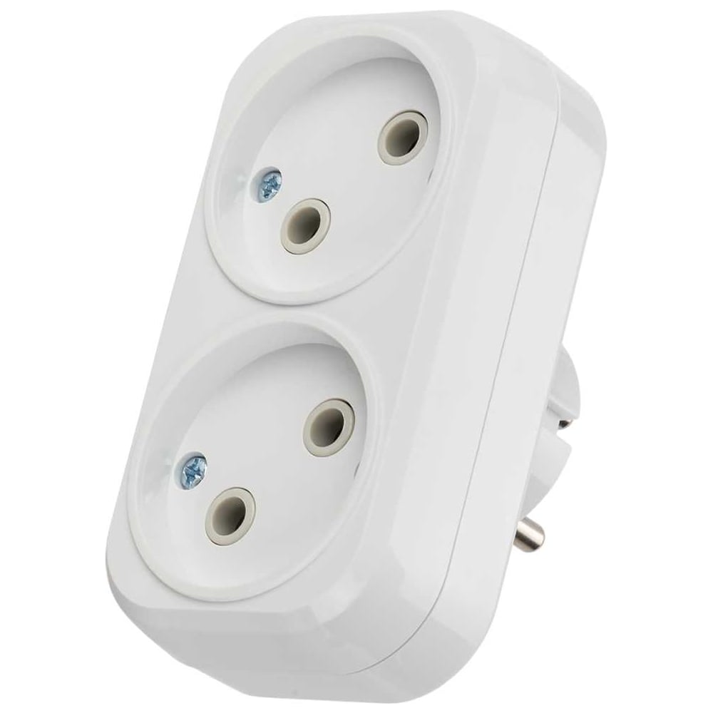 Изображение товара Блок на 2 гнезда TDM ELECTRIC 2П б/з плоский 6А 250В SQ1806-0025