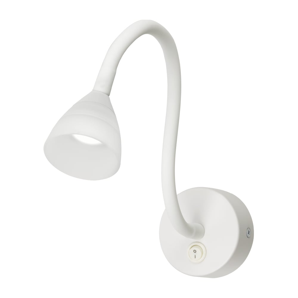 Изображение товара Настенный светодиодный светильник Лантана 3 Вт белый с выключателем