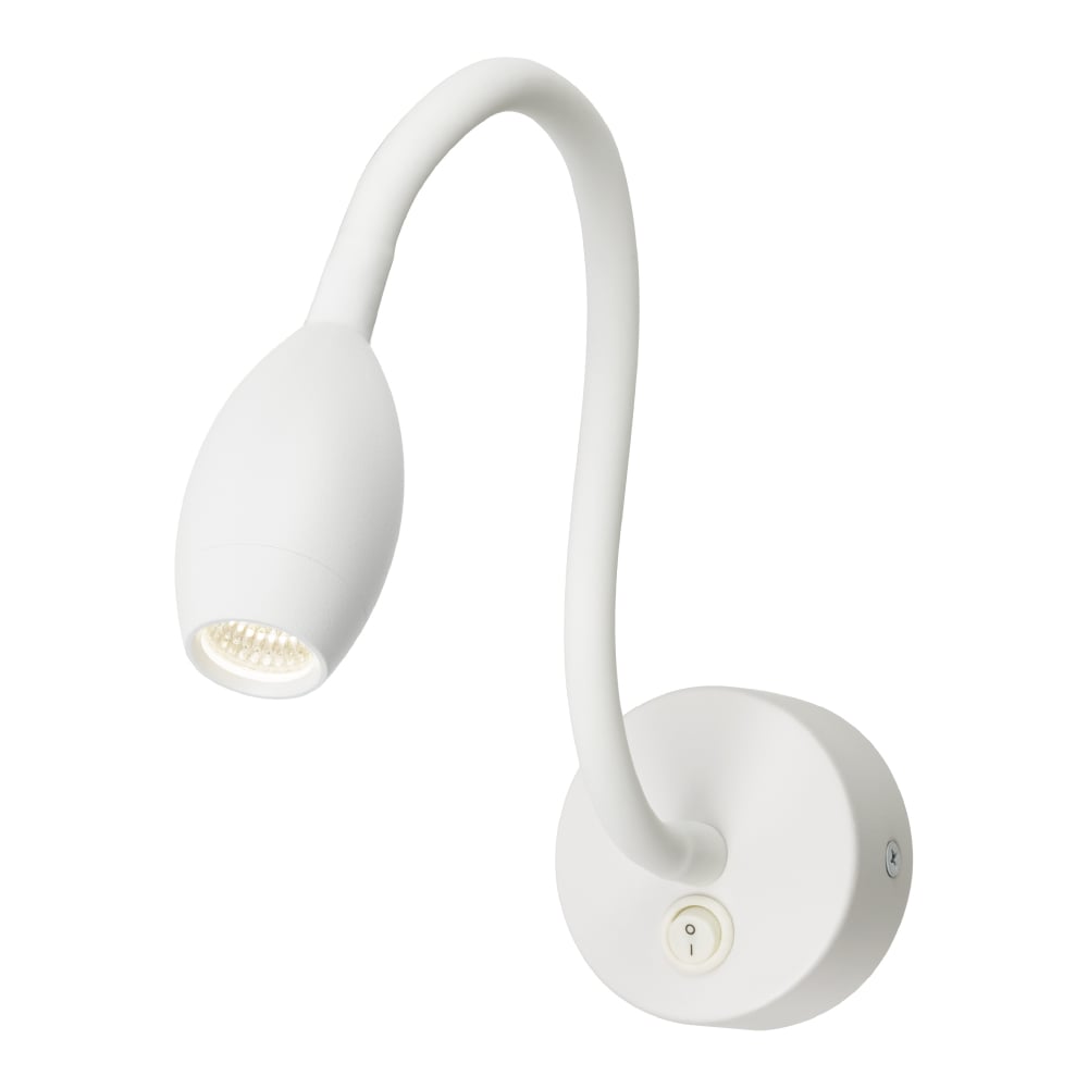 Изображение товара Светильник настенный светодиодный белый, с выключателем, 3 Вт, COB, 270 лм, 4000 К, IP20, "Эрика" TDM ELECTRIC SQ0358-0382