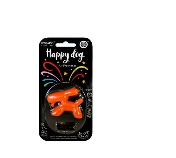 Изображение товара Полимерный ароматизатор Eikosha Kogado Happy Dog на кондиционер White Musk 3301 1772074