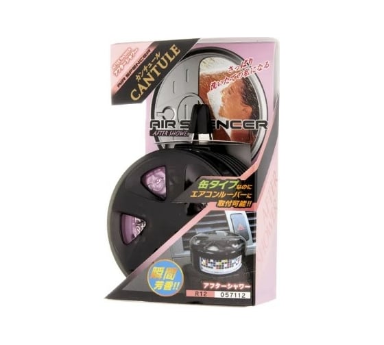 Изображение товара Меловой ароматизатор Eikosha SPIRIT REFILL + холдер на дефлектор AIR SPENCER CANTULE - AFTER SHOWER R-12 1765732