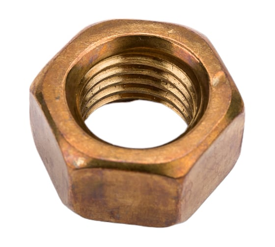 Изображение товара Гайка ЦКИ DIN 934, М16, лат., SW24, аналог ГОСТ 5915-70, 10 шт. 11746