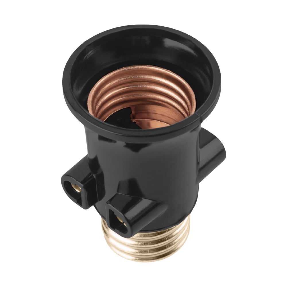 Карболитовый патрон-розетка Е27, черный TDM ELECTRIC SQ0335-0022