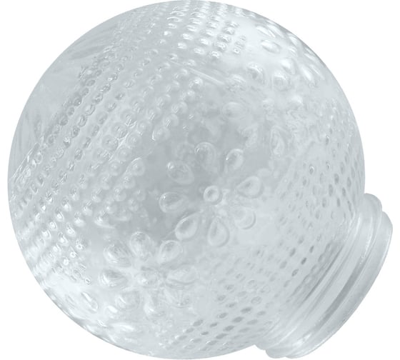 Изображение товара Рассеиватель шар-стекло прозрачный TDM ELECTRIC 62-010-А 85 Цветочек SQ0321-0010