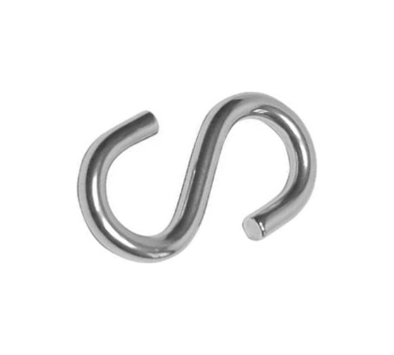 Изображение товара S-образный крючок ЦКИ 8 мм, Ц, 25 шт. 2483