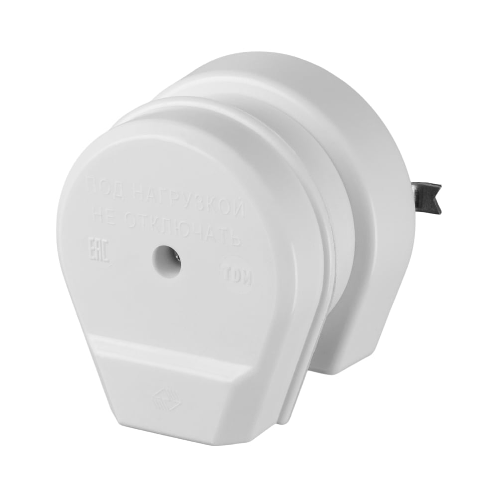 Изображение товара Разъём электропитания РШ-ВШ 32А 250В TDM ELECTRIC SQ1812-0004 белый