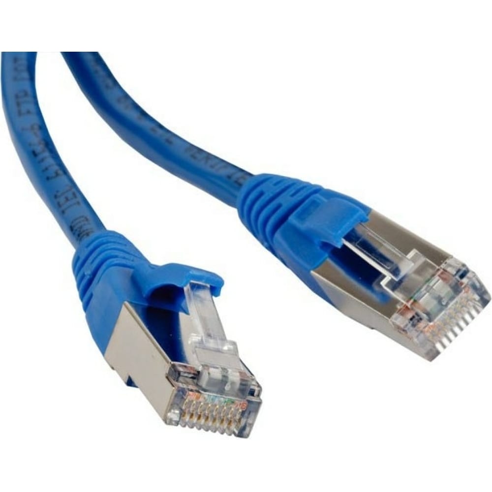 Экранированный патч-корд Hyperline экранированный универсальный разъем под витую пару для одножильного и многожильного кабеля hyperline