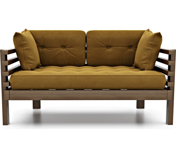 Изображение товара Диван Arsko Стоун-М орех/Ultra Mustard 80424102