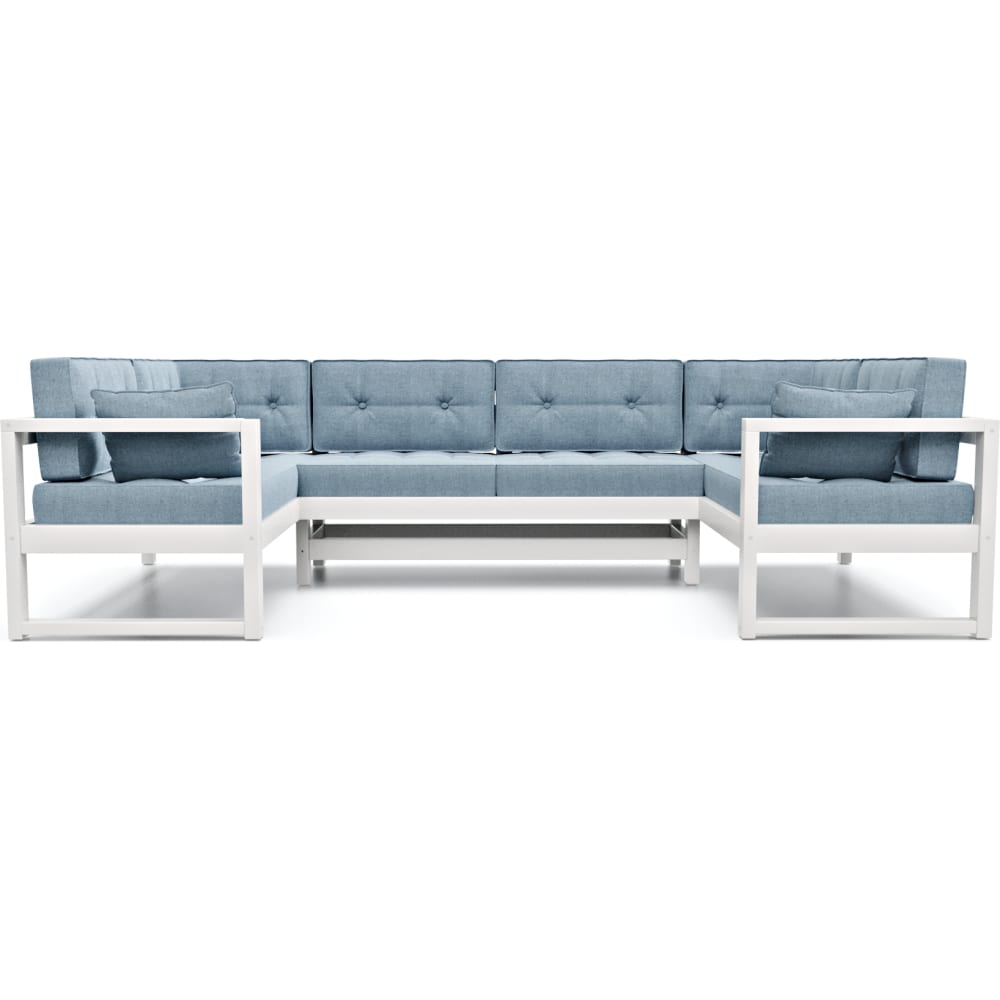 П-образный диван Arsko артмебель п образный модульный диван монреаль велюр голубой экокожа