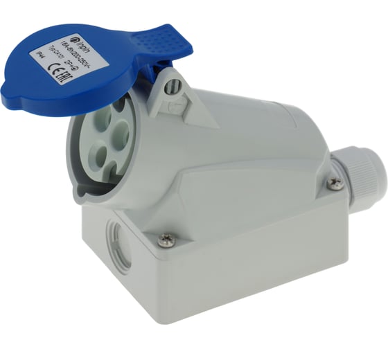 Изображение товара Настенная розетка INPIN 16A/230V/1P+N+E/IP44 CA101