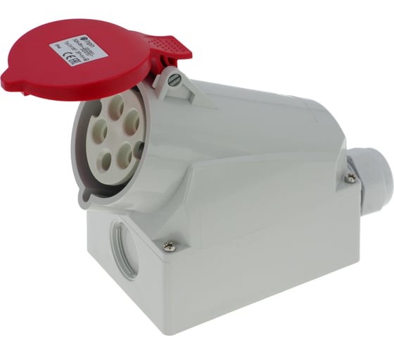Изображение товара Настенная розетка INPIN 32A/400V/3P+N+E/IP44 CA1557