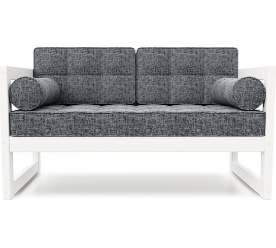 Изображение товара Диван Arsko Сега М белая эмаль/Madagaskar07 80382483