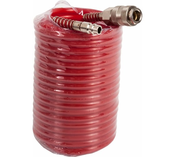 Изображение товара Шланг пневматический (5 м, спиральный, разъем EURO) Quattro Elementi 770-933