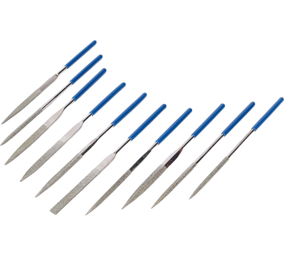 Изображение товара Набор алмазных надфилей vertextools 10 шт 0048-10