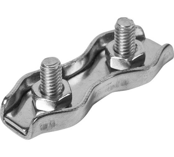 Изображение товара Зажим для троса Невский Крепеж Duplex, 2 мм нерж. сталь 923080