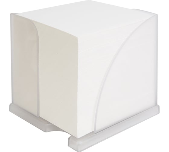 Изображение товара Кубарик РАНТИС прозрачный, бесцветный, с белой бумагой 1918-0