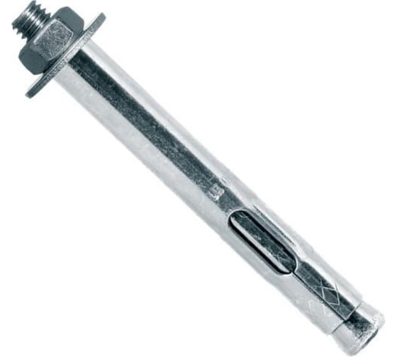 Изображение товара Анкерный болт с гайкой МЕТАЛЛСЕРВИС м10x97 мм, 40 шт. 1240625