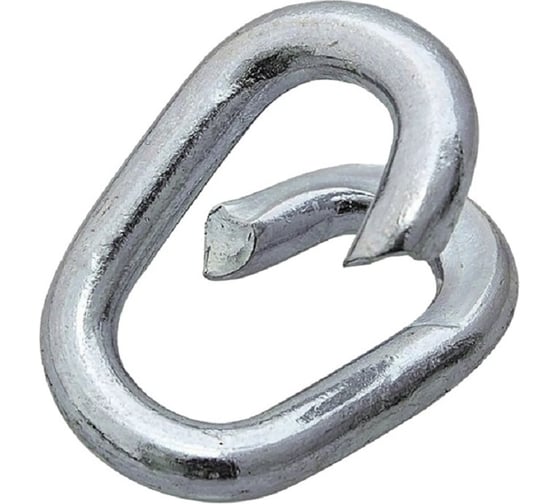 Изображение товара Соединитель цепи Невский Крепеж М8, белый цинк 802822