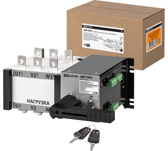Изображение товара Устройство автоматического ввода резерва TDM ELECTRIC авр-пну 3п 400а 380в SQ0743-0060