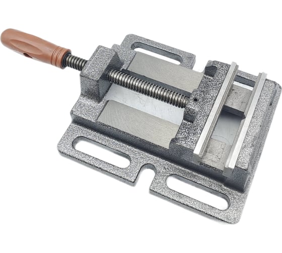 Изображение товара Станочные тиски TORNERI для сверлильных станков неповоротные L губок 100 мм, серия Q19100 045777