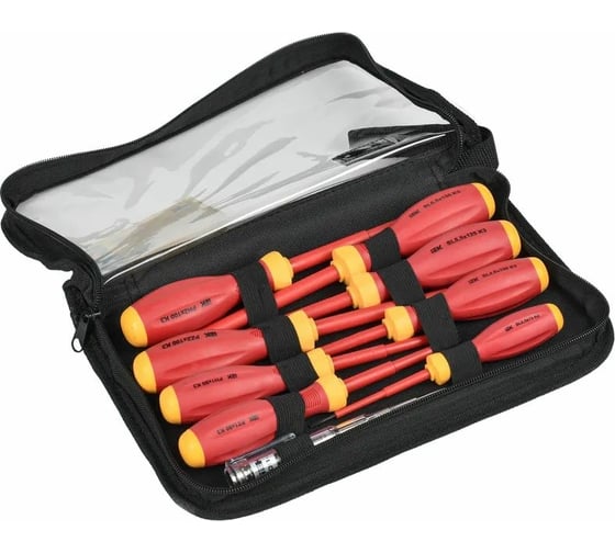 Изображение товара Набор диэлектрических отверток IEK ARMA2L 3 K3 9 шт. A2L3-NS30-K3-09