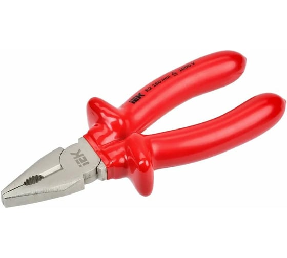 Изображение товара Диэлектрические пассатижи IEK ARMA2L 3 K2 160 мм A2L3-PL20-K2-160