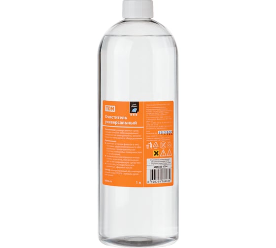Изображение товара Очиститель универсальный, абсолютированный TDM Алмаз 99.7 процентов, 1 л, бутыль SQ1025-1704