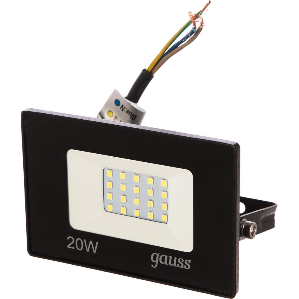 фото Прожектор светодиодный gauss led 20w cob ip65 613100320