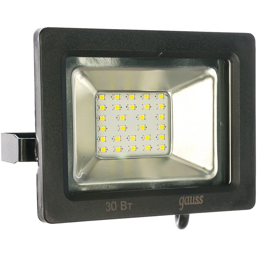 фото Светодиодный прожектор gauss led 30w cob 613100330