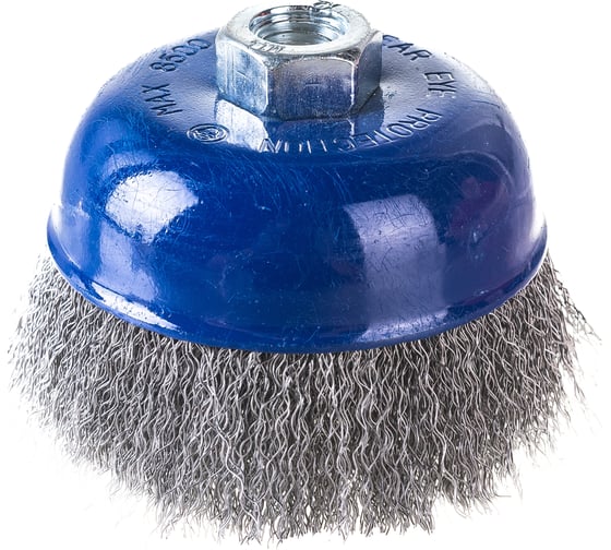 Изображение товара Кордщетка чашеобразная мягкая (100 мм; М14) для УШМ ПРАКТИКА блистер 773-286