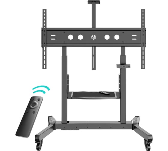 Изображение товара Моторизированная мобильная стойка для телевизора 50"-100" ONKRON TS1991E-B