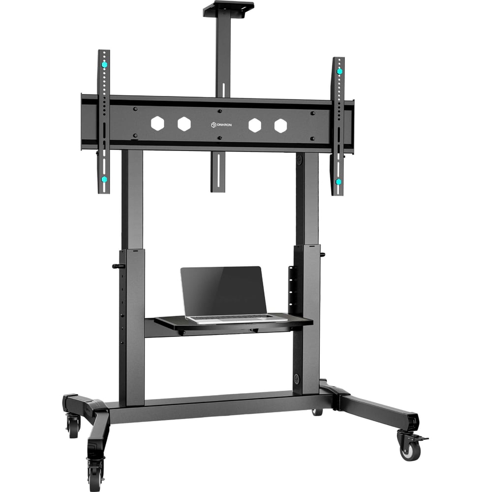 Изображение товара Мобильная стойка для телевизора 50"-100" ONKRON TS1991-B Изображение товара Мобильная стойка для телевизора 50"-100" ONKRON TS1991-B