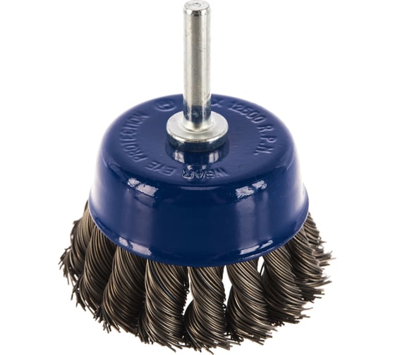 Изображение товара Кордщетка чашеобразная витая (75 мм) для дрели ПРАКТИКА 032-560