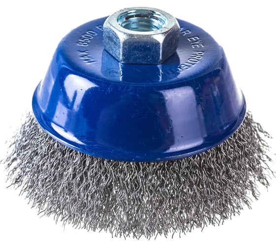 Изображение товара Кордщетка чашеобразная мягкая (90 мм; М14) ПРАКТИКА 032-447