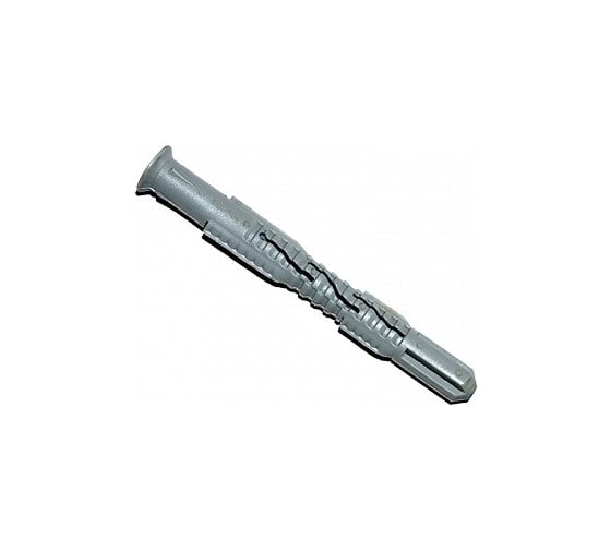 Изображение товара КРЕП-КОМП Дюбель фасадный с БОРТОМ без шурупа 10x120Б, 50 шт. дн10120б