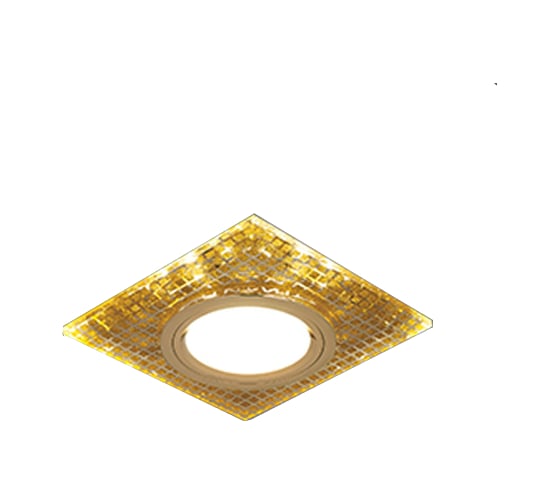 Изображение товара Светильник Gauss Backlight квадрат Золото/Кристалл/Золото, Gu5.3, LED 2700K SQ BL077