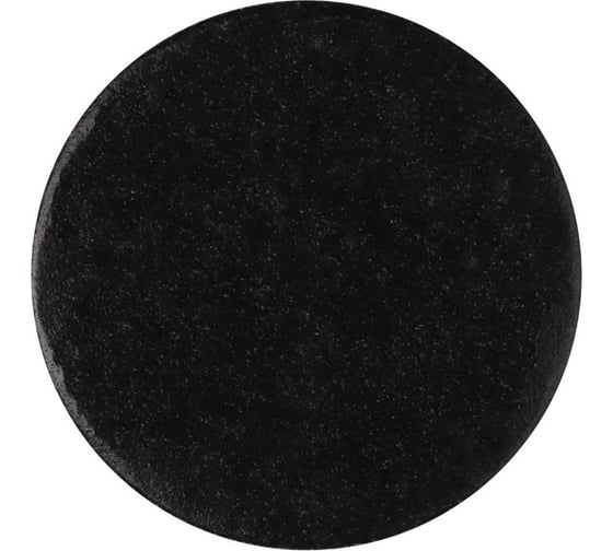 Изображение товара Самоклеящаяся заглушка КРЕП-КОМП 14 мм, черная, 54 шт. 21-0115