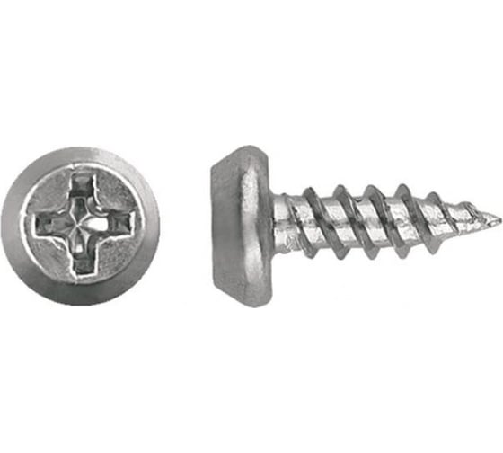 Изображение товара Саморез клоп КРЕП-КОМП острый, оцинкованный, 3,5x9,5 мм, 250 шт. кцо95мф