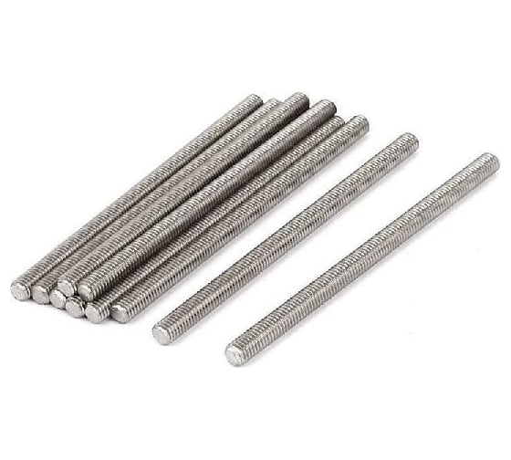 Изображение товара Резьбовая нержавеющая шпилька КРЕП-КОМП DIN 976, А2, м5x1000 мм, 100 шт. шрн5