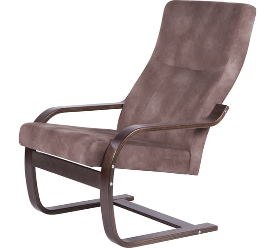 Изображение товара Кресло Мебелик Кристалл ткань орех, каркас орех 7515