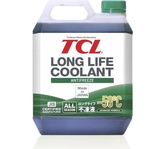 Изображение товара Антифриз TCL LLC -50C зеленый, 4 л арт. LLC01229 19478