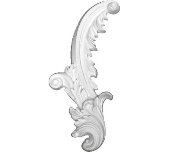 Изображение товара Декоративный элемент Decomaster 166x405x32 мм 66166L