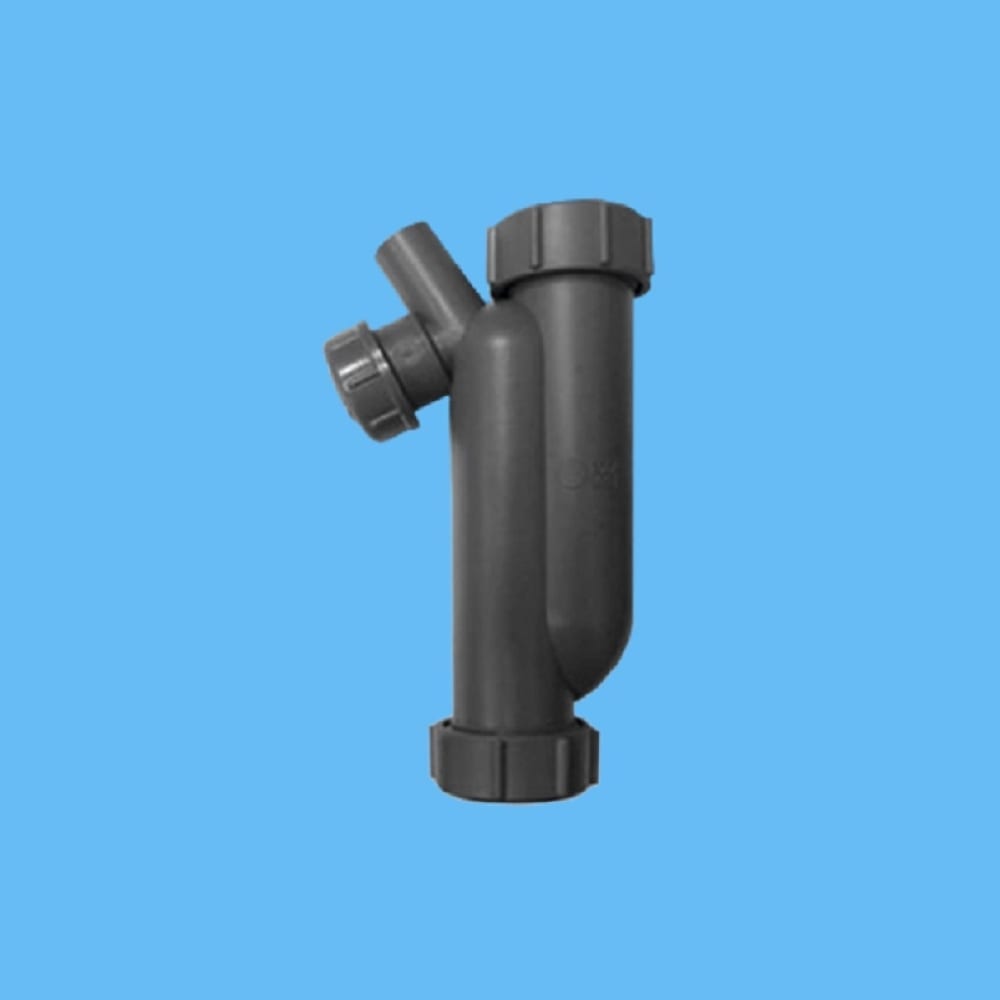 Трубный S-образный сифон для слива конденсата McAlpine дренажный клапан для слива излишков воды в поддон bosch 61001