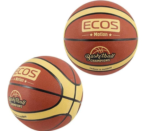 Изображение товара Баскетбольный фитнес мяч Ecos MOTION BB105 №7 12 панелей 998189