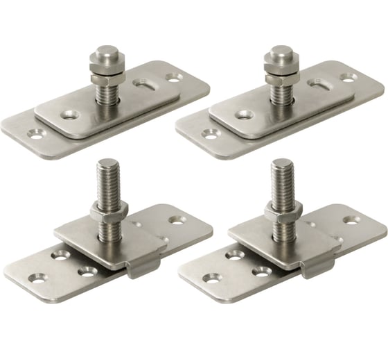 Изображение товара Комплект монтажных пластин ARMADILLO SLD.Comfort-PRO/telescope.static door plates 43201