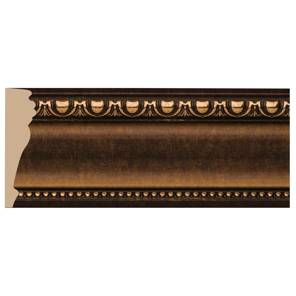 Изображение товара Молдинг из полистирола Decomaster 85x25x2400 мм, коллекция Ионика, влагостойкий и ударопрочный