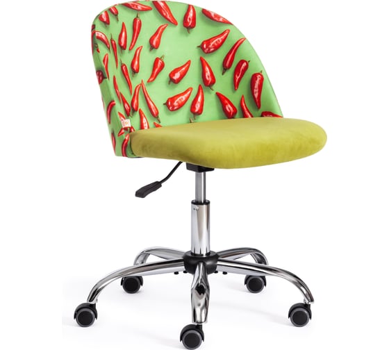 Изображение товара Кресло Tetchair melody botanica 03 pepper/23 ткань/флок, олива 19027