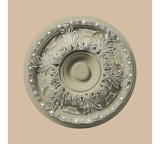 Изображение товара Потолочная розетка Decomaster d наружный 485 мм, d внутренний 140 мм, h=48 мм DR-309-59