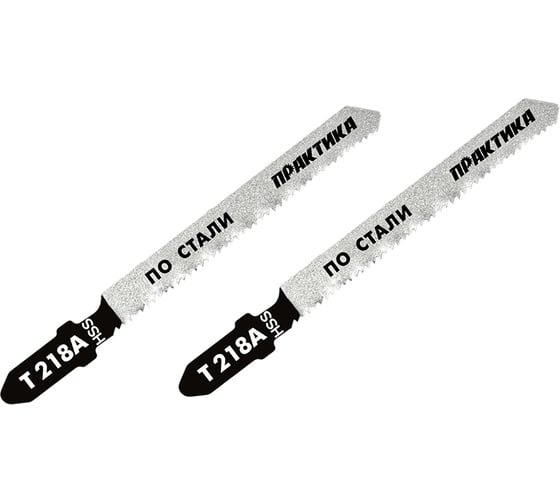 Изображение товара Пилка (2 шт; T218А) для лобзиков ПРАКТИКА 034-540